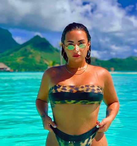 Demi Lovato Exudes Body Confidence in New Bikini Instagram Post