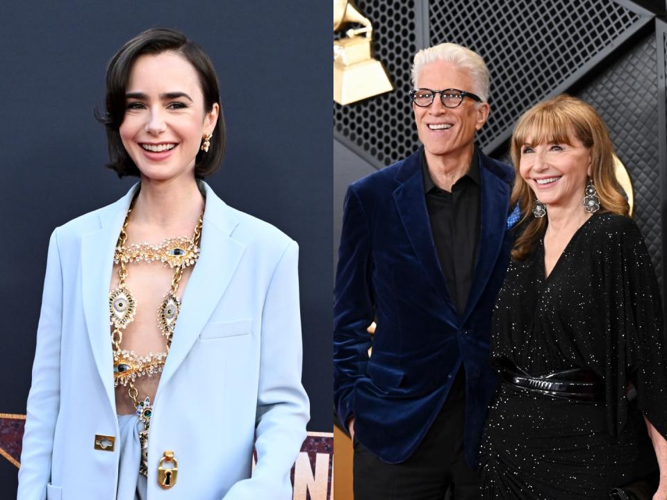 Lily Collins, Ted Danson, Mary Steenburgen