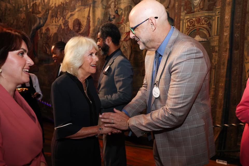 Author Harlan Coben described Queen Camilla as ‘fantastic’ (Chris Jackson/PA Wire)