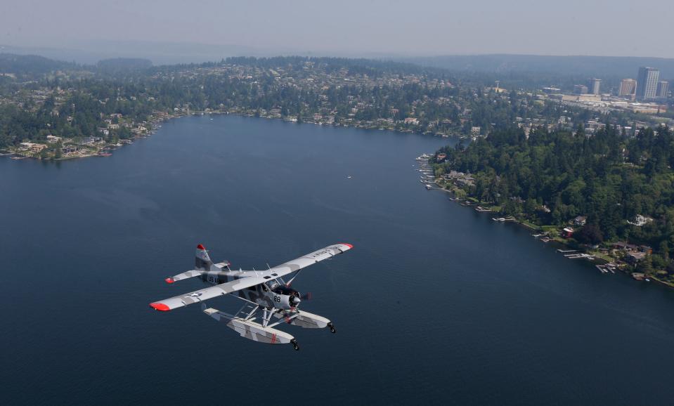 A de Havilland Beaver, the model of the plane missing in Alaska.