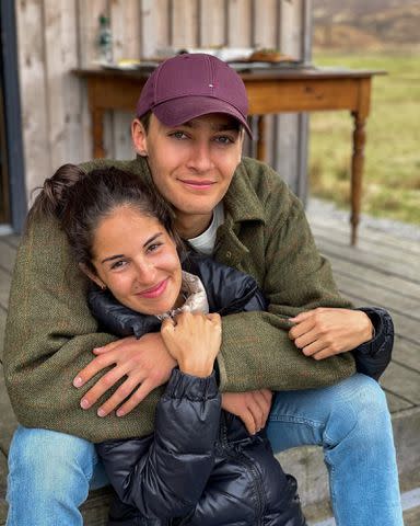 <p>Carmen Montero Mundt Instagram</p> George Russell and his girlfriend Carmen Montero Mundt.