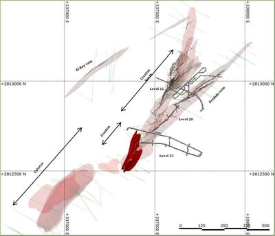 Figure 1:  General Plan View – North Mine Area (CNW Group/Luca Mining Corp.)