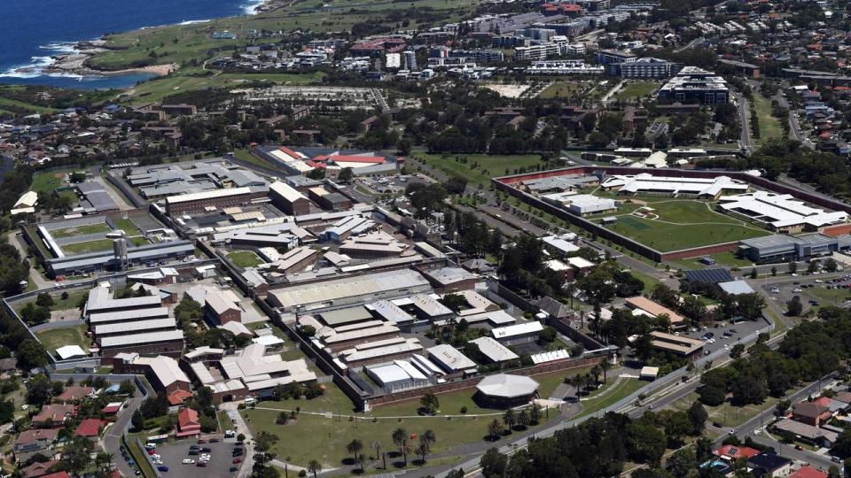 Aerial view of Long Bay Correctional Centre (file image)