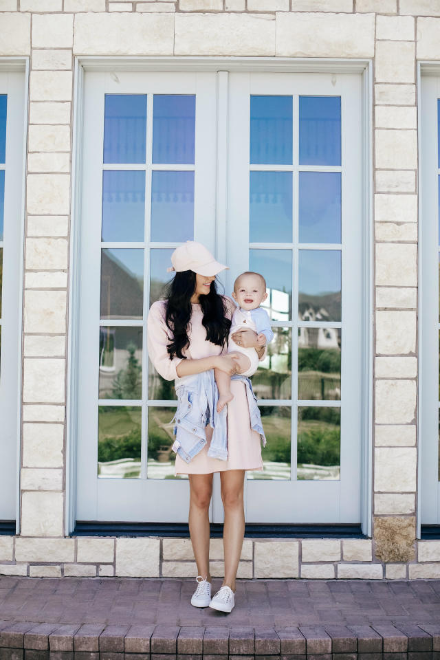 3 Super Cute Outfit Ideas For Moms On The Go From Style Blogger Rachel  Parcell