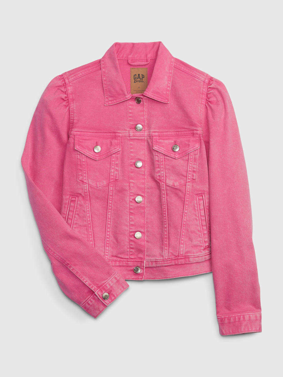 Gap × Barbie Adult Puff Sleeve Icon Denim Jacket