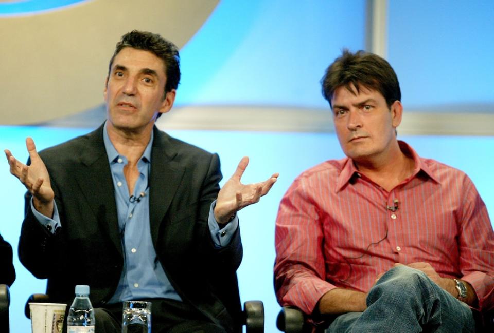 Chuck Lorre, Charlie Sheen