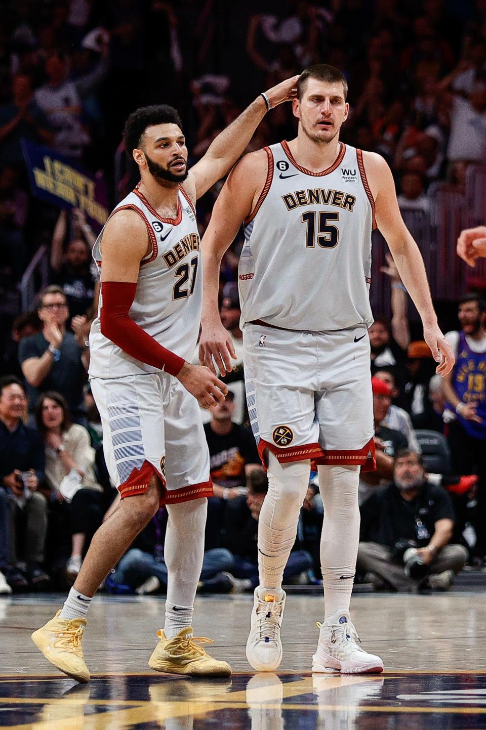 Jamal Murray and Nikola Jokic have led the Denver Nuggets to the NBA Finals for the first time.