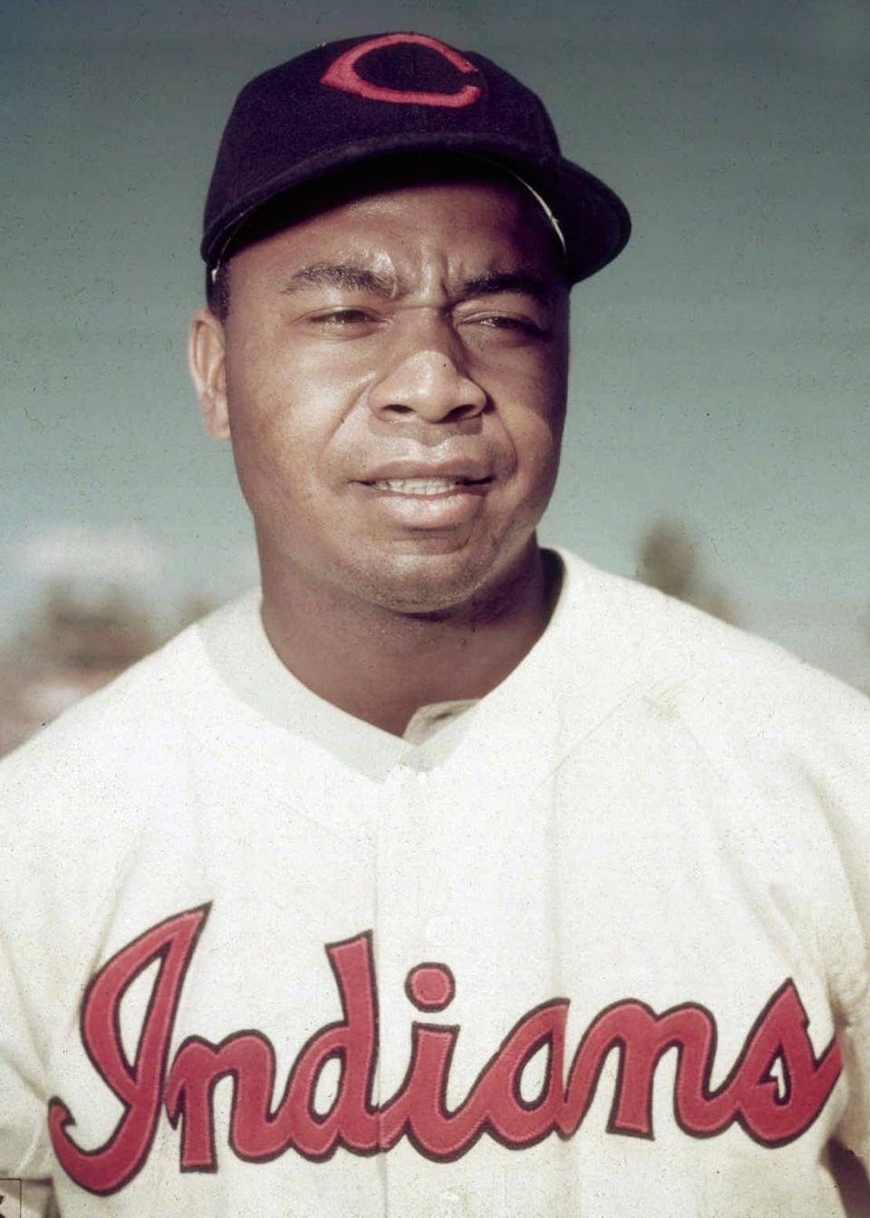 Larry Doby is shown in this March 12, 1953 file photo.