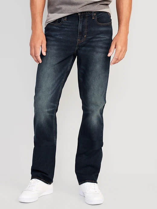 Straight Built-In Flex Jeans. Image via Old Navy.