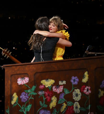 <p>TAS2023 via Getty</p> Gracie Abrams and Taylor Swift