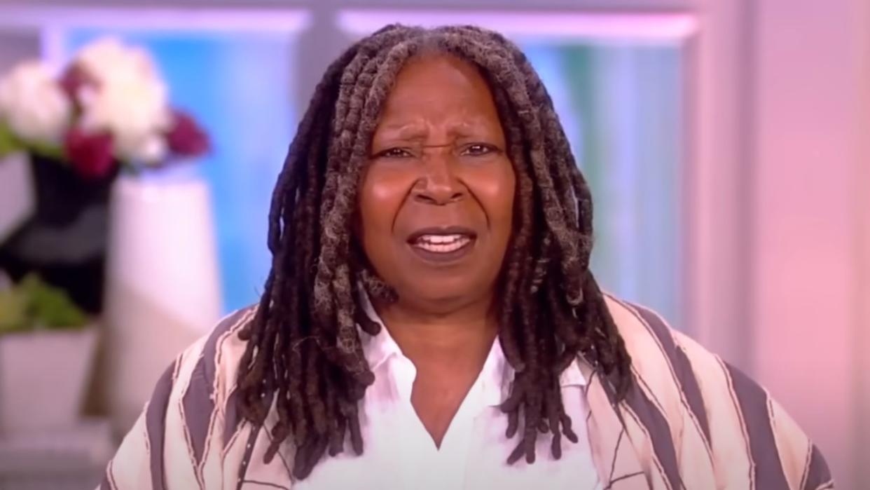  Whoopi Goldberg disgusted face on The View 