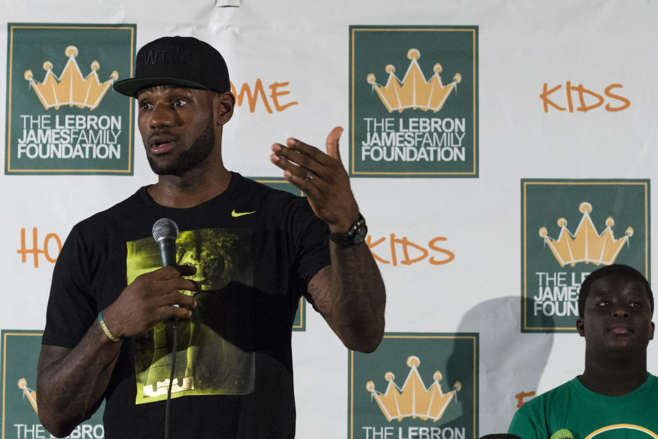 LeBron James has provided a roadmap for the NBA's next generation. (Getty Images)