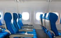 <p>Figure out which seat makes you feel the most comfortable. Window seats create a sense of place by being able to reference the ground, while aisle seats allow for blissful ignorance. Middle seats give you two armrests to grip.</p>