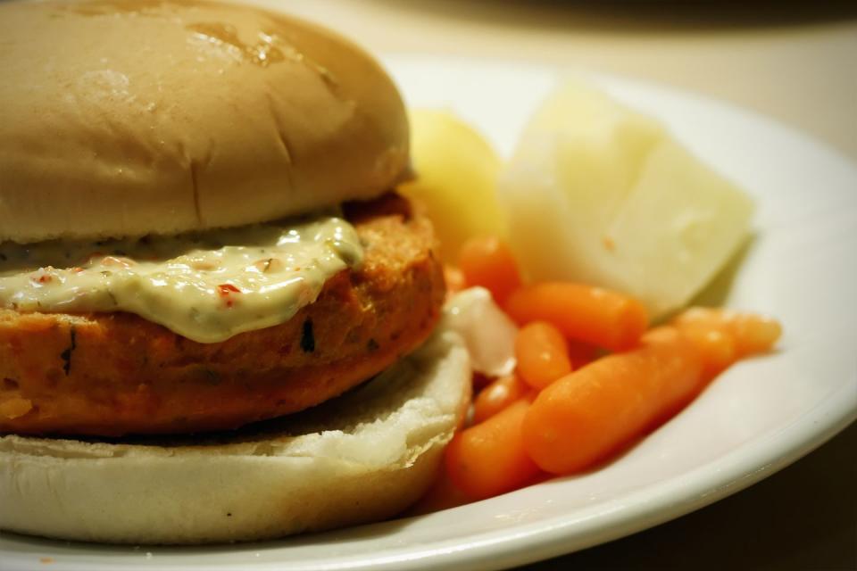 12. Salmon Burger