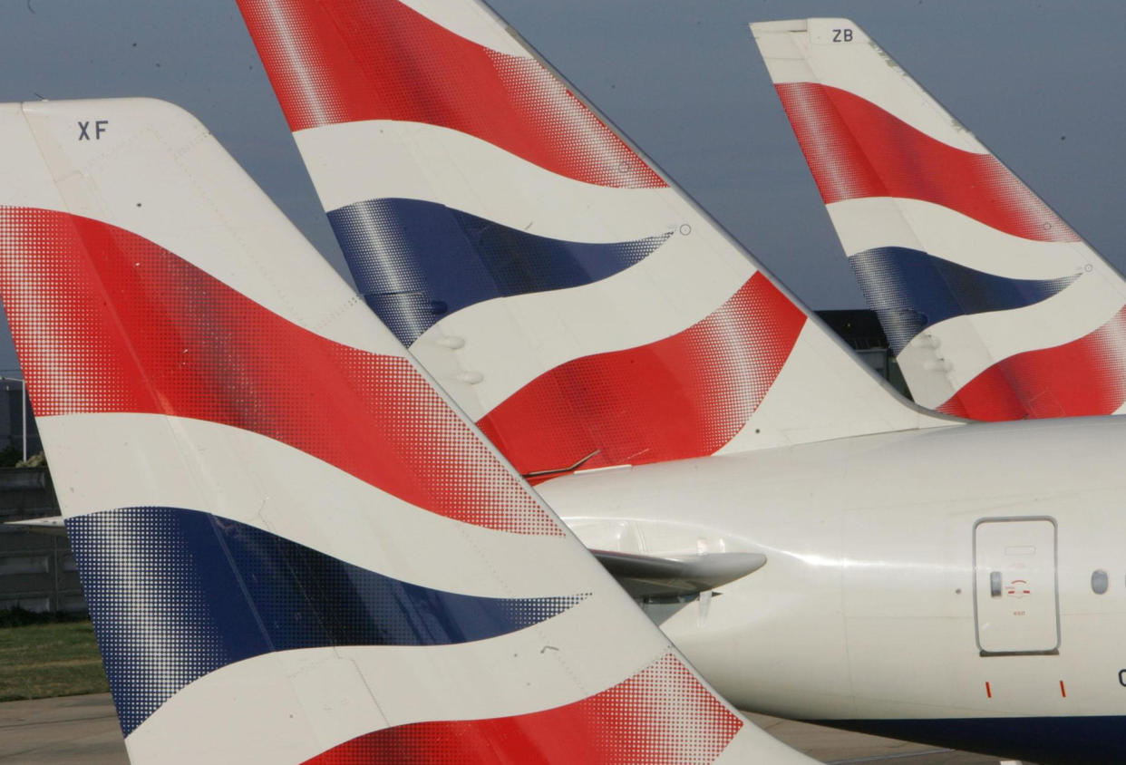 British Airways ranked bottom for its first and business class service (Picture: PA)