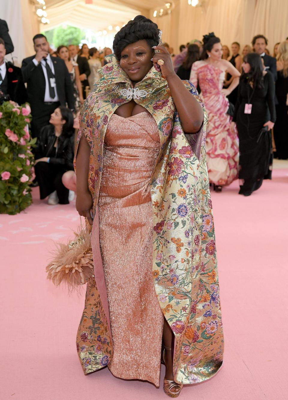 <h1 class="title">The 2019 Met Gala Celebrating Camp: Notes on Fashion - Arrivals</h1><cite class="credit">Neilson Barnard</cite>