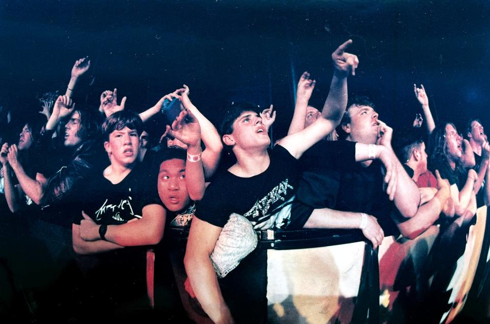 Anthrax and Fight played the Stone Pony in 1994.
