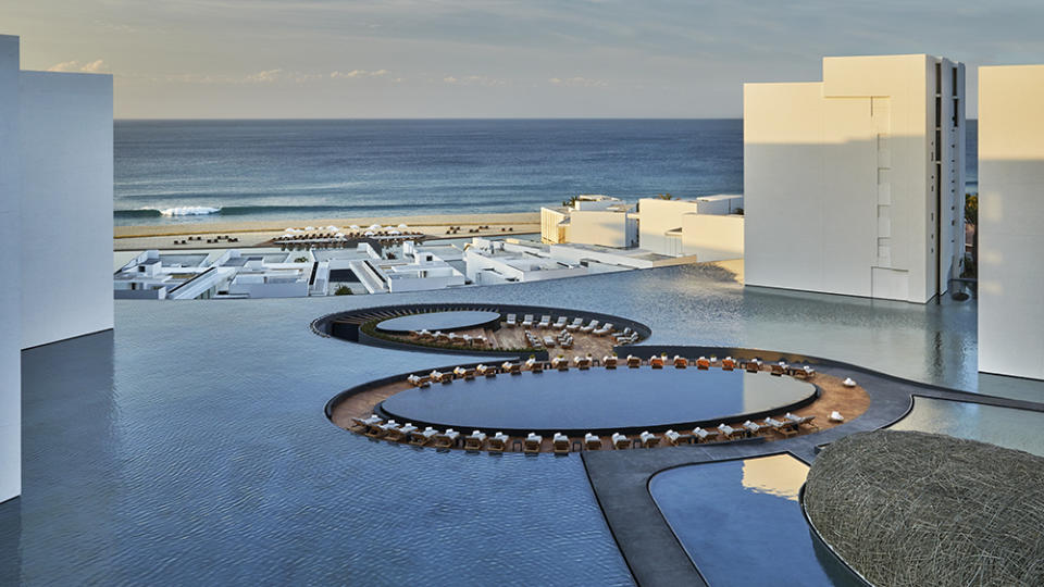 The pool at Viceroy Los Cabos