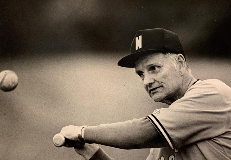 Former Newark High baseball coach Fran Fulghum in a 1987 shot.