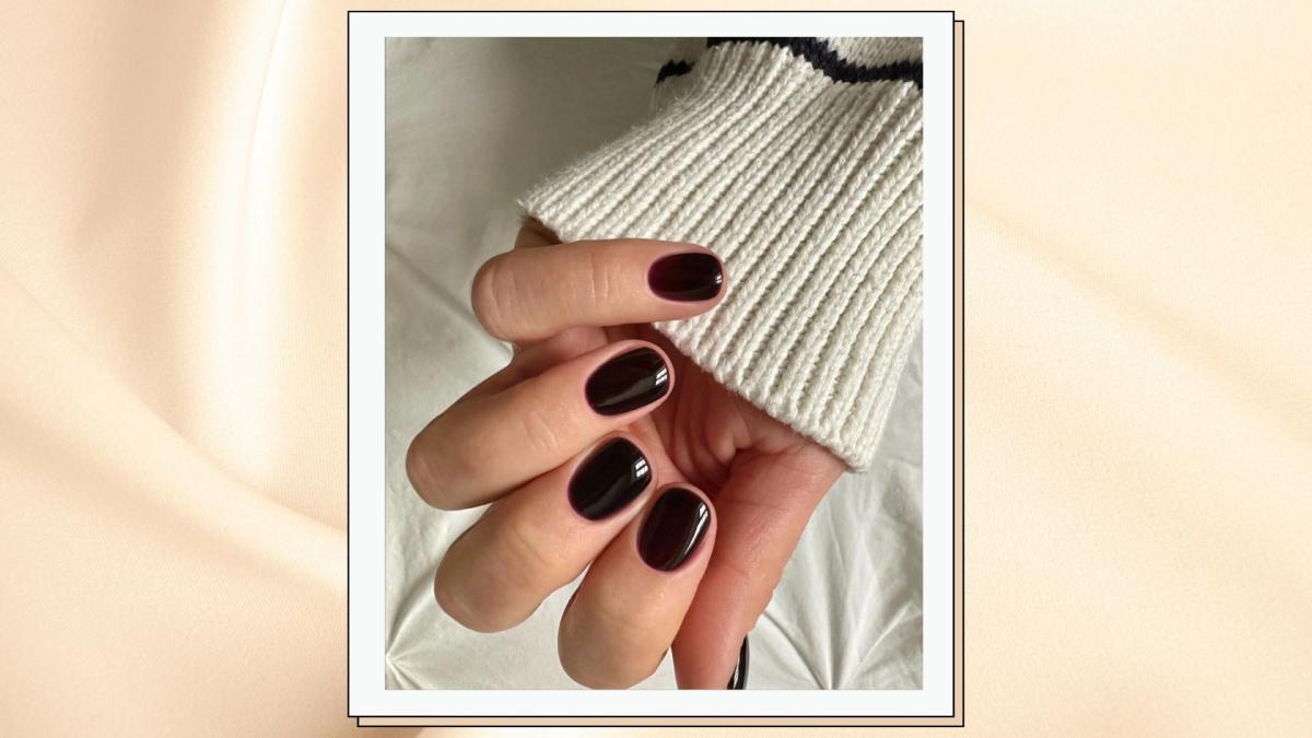 Everyone's wearing dark red nails for fall—here are 5 of the best designs  for a luxe look this season
