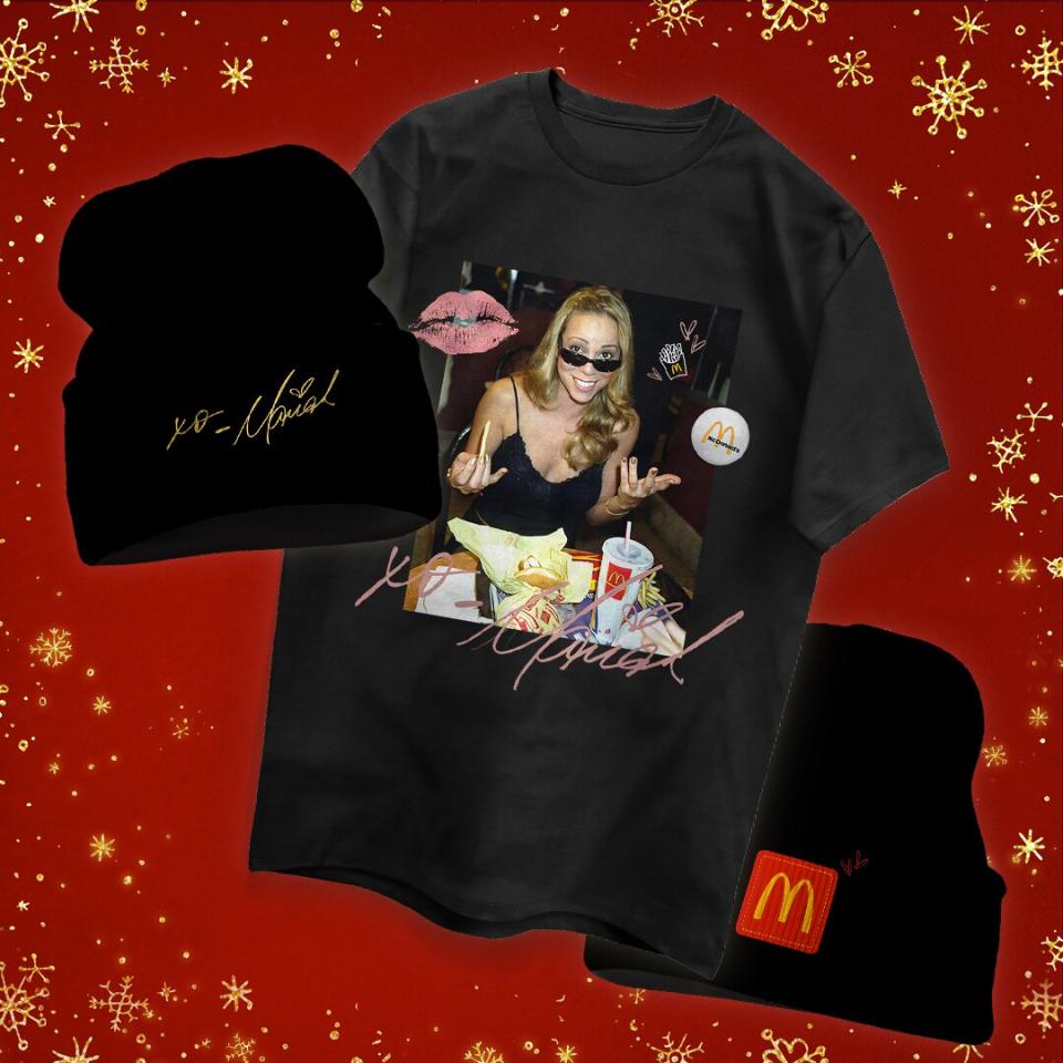 mariah carey mcdonalds merch