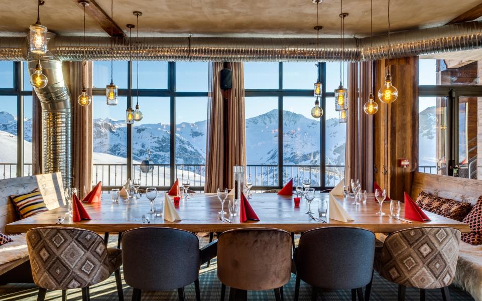 At 2,551m, La Refuge de Solaise in Val d'Isere sits higher than any other hotel in France - www.christophehassel.com chris@christophehassel.com