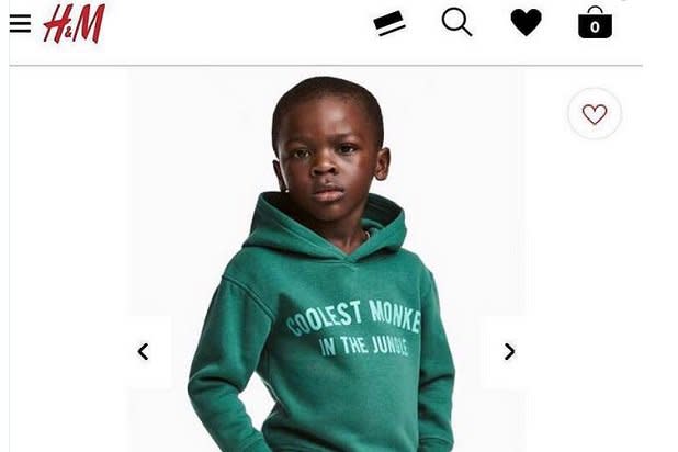 H&M Is 'Deeply Sorry' for Ad Featuring Black Child in 'Coolest Monkey'  Hoodie