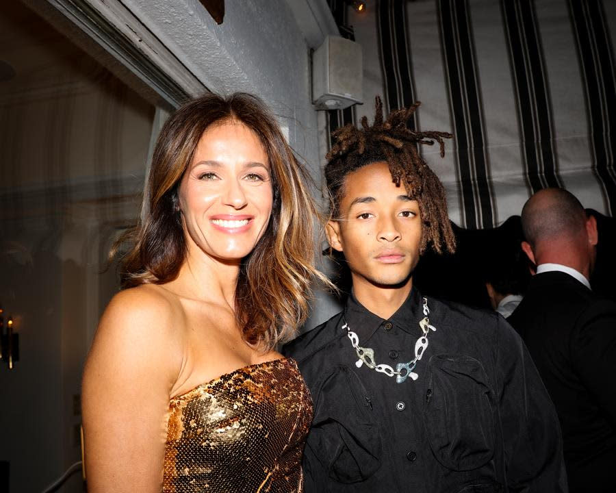 Sara Cavazza Facchini and Jaden Smith. Source: BFA