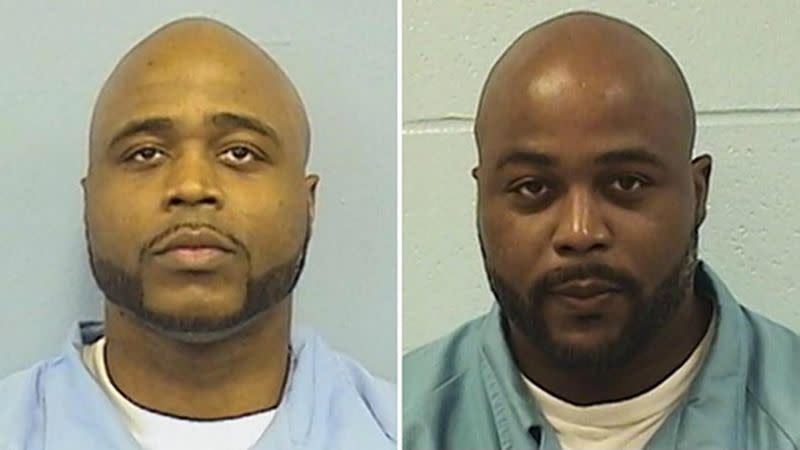 Kevin Dugar, left, was convicted of a murder that his twin brother Karl Smith confessed to committing.