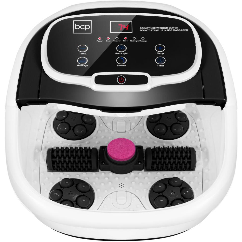 1) Portable Shiatsu Heated Foot Bath