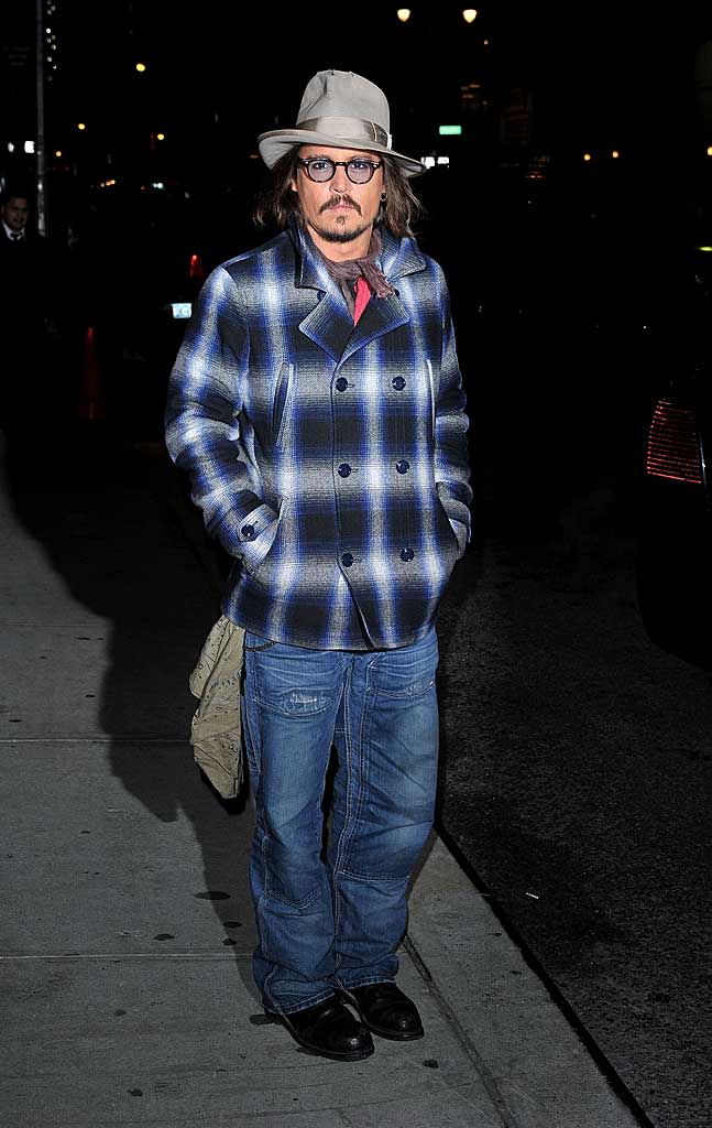 Johnny Depp Letterman