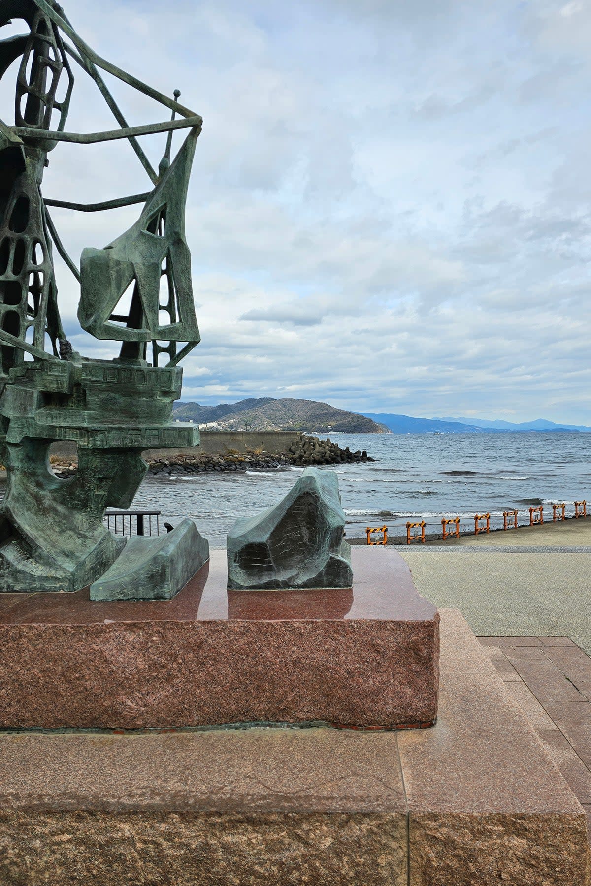 A monument to Miura Anjin in the fishing village of Itō (Nicole Vassell)