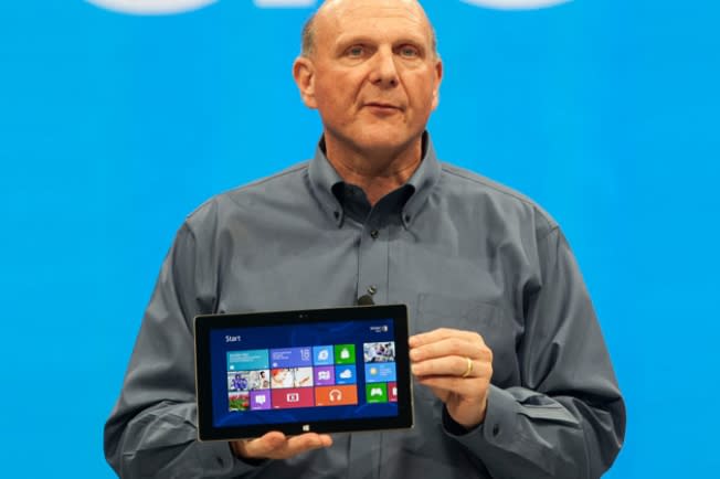 Ballmer Surface RT Windows 8