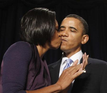 Obama’s romantic moments