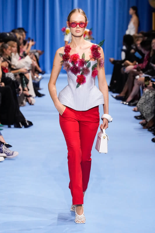Balmain Spring 2024 Was All Roses (Despite That One Thorn