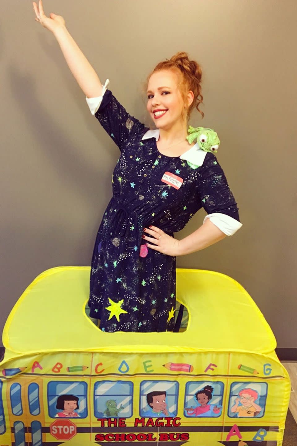 <p>If you're going to dress as a teacher for Halloween, make that teacher Miss Frizzle from <a href="https://www.goodhousekeeping.com/life/entertainment/news/a45991/magic-school-bus-trailer/" rel="nofollow noopener" target="_blank" data-ylk="slk:The Magic School Bus.;elm:context_link;itc:0;sec:content-canvas" class="link "><em>The Magic School Bus</em>.</a> It's a costume that's as easily recognizable <a href="http://www.gingerandivory.com/2018/10/01/miss-frizzle-halloween-costume/" rel="nofollow noopener" target="_blank" data-ylk="slk:as it is to make;elm:context_link;itc:0;sec:content-canvas" class="link ">as it is to make</a>. </p>