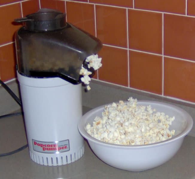 Popcorn from a Popcorn Popper