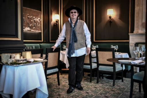 Don't mention the Cheddar: French chef Marc Veyrat in his new Paris restaurant