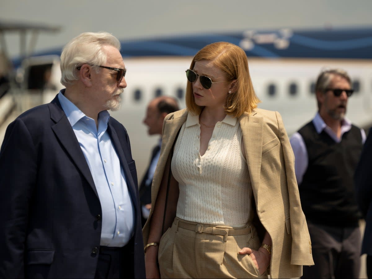 Brian Cox and Sarah Snook star in Succession (Graeme Hunter/HBO)