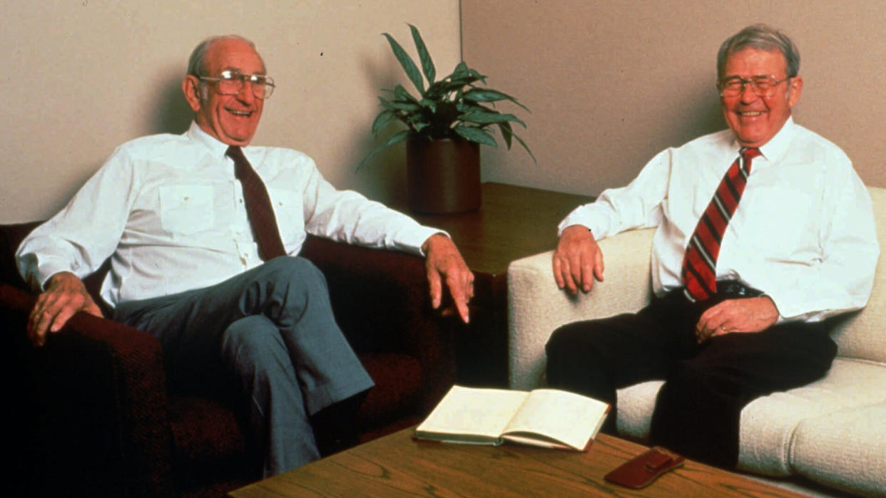 David Packard and Bill Hewlett