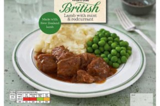 One of the Waitrose ready meals