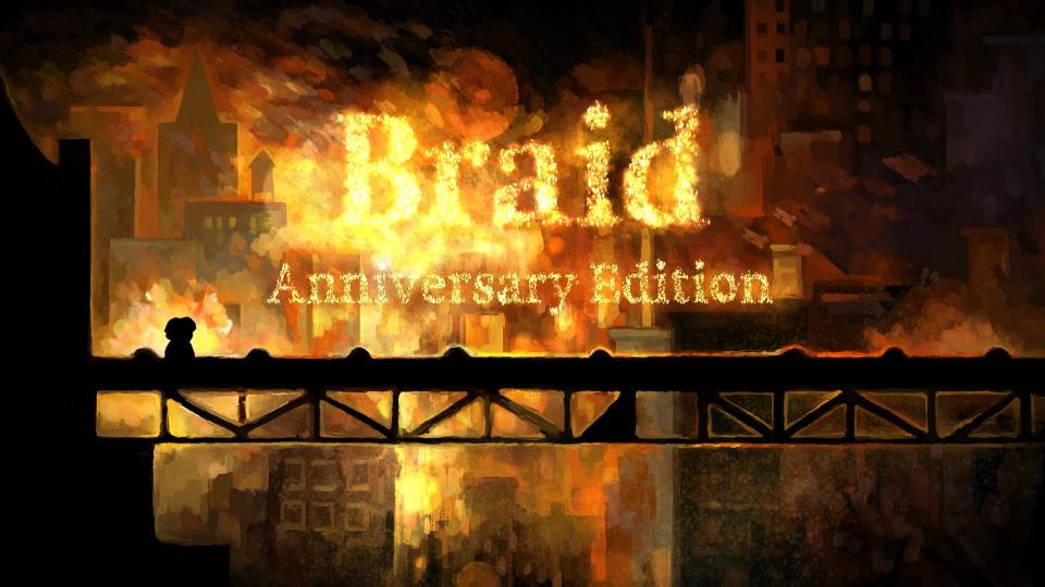 Braid, Anniversary Edition will release on May 14, featuring dozens of redesigned levels and 13 new full puzzles alongside developer commentary.