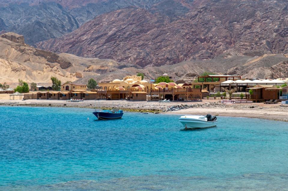 The former Bedouin fishing village is now a laid-back spot for water sports (Getty Images)