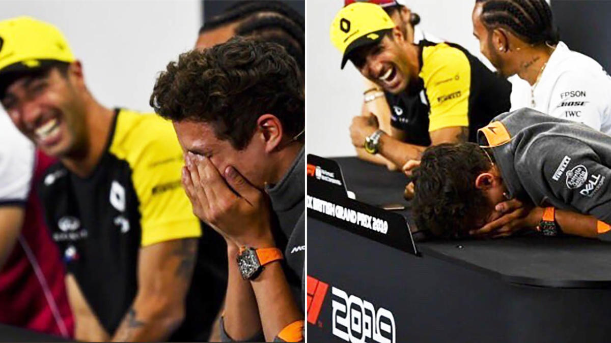 F1 news: Daniel Ricciardo Lando Norris pubes video: Press conference