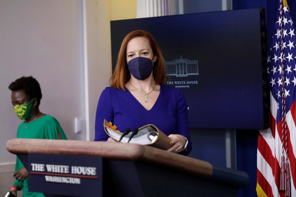 <p>Psaki  indicó que la administración espera que los estados continúen siguiendo la guía de los Centros para el Control y la Prevención de Enfermedades.  </p> (EPA)