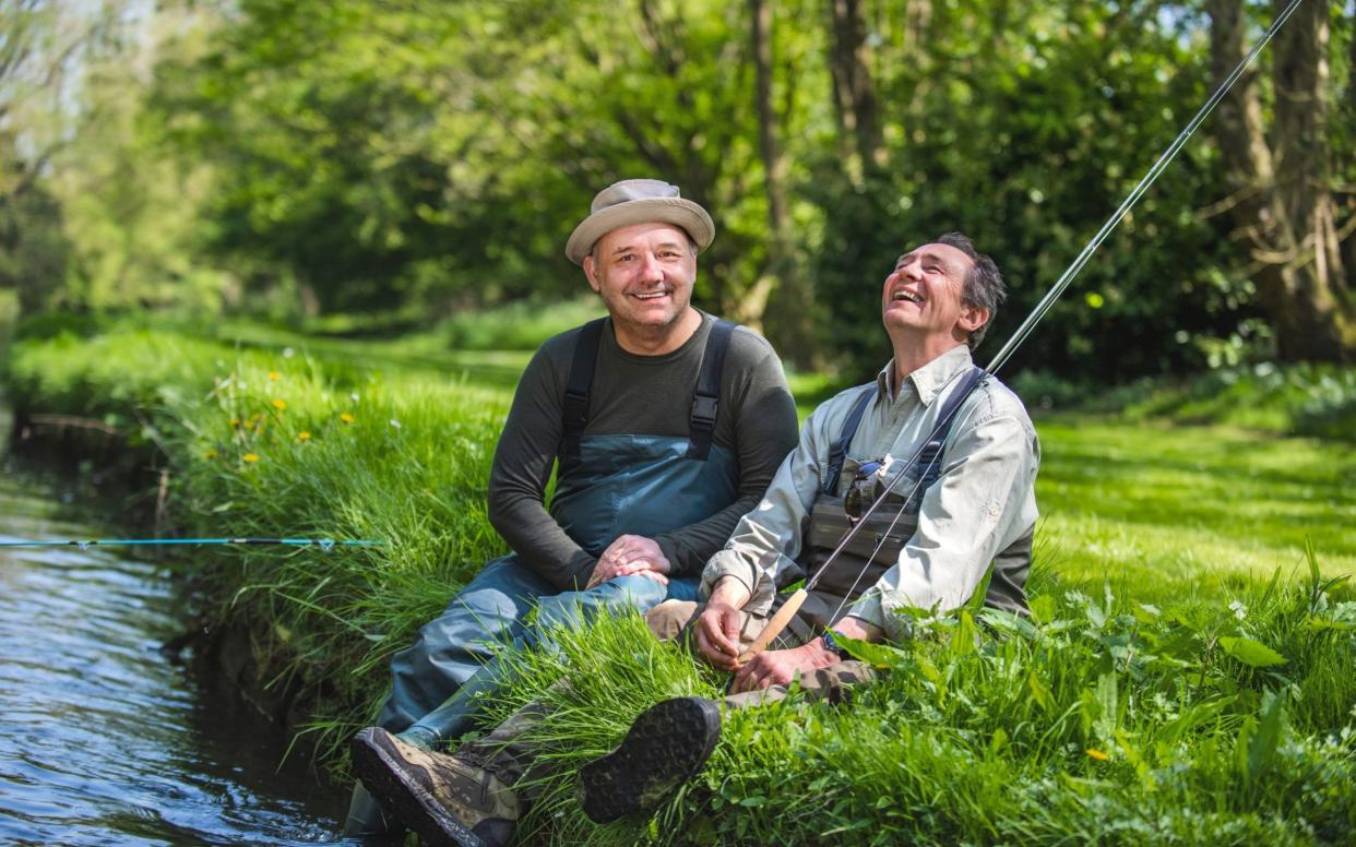 Bob Mortimer and Paul Whitehouse have once again Gone Fishing - BBC/Owl Power