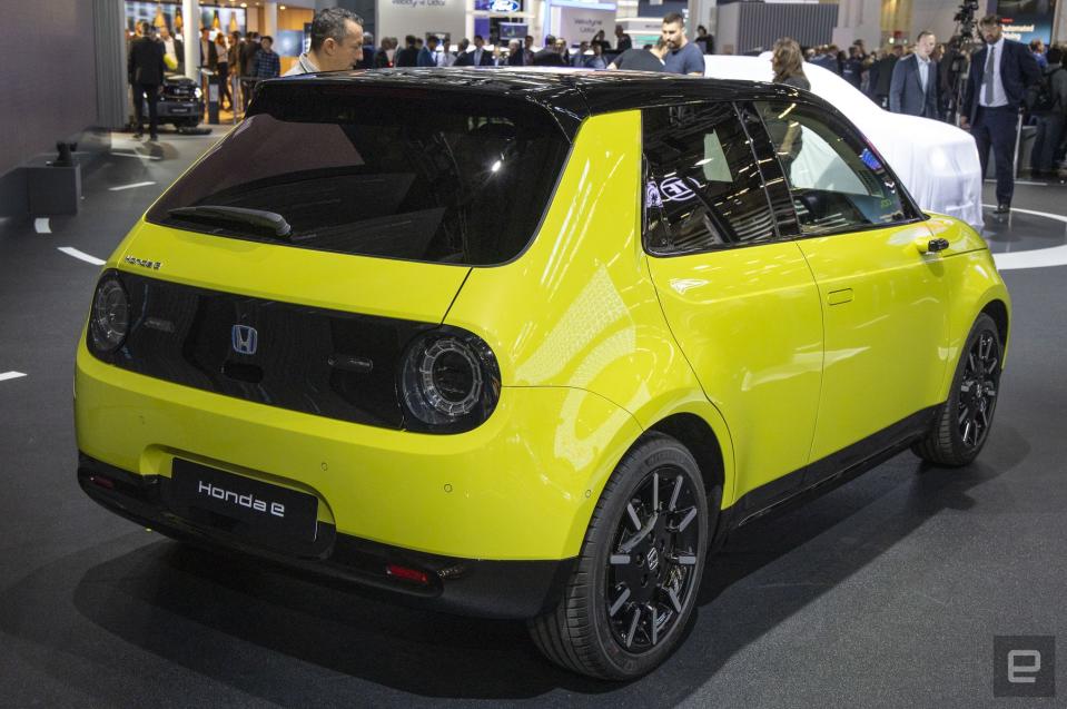 Honda E final production vehicle