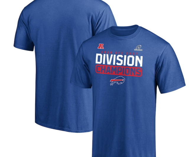 Buffalo Bills AFC East Champions & Playoff Gear