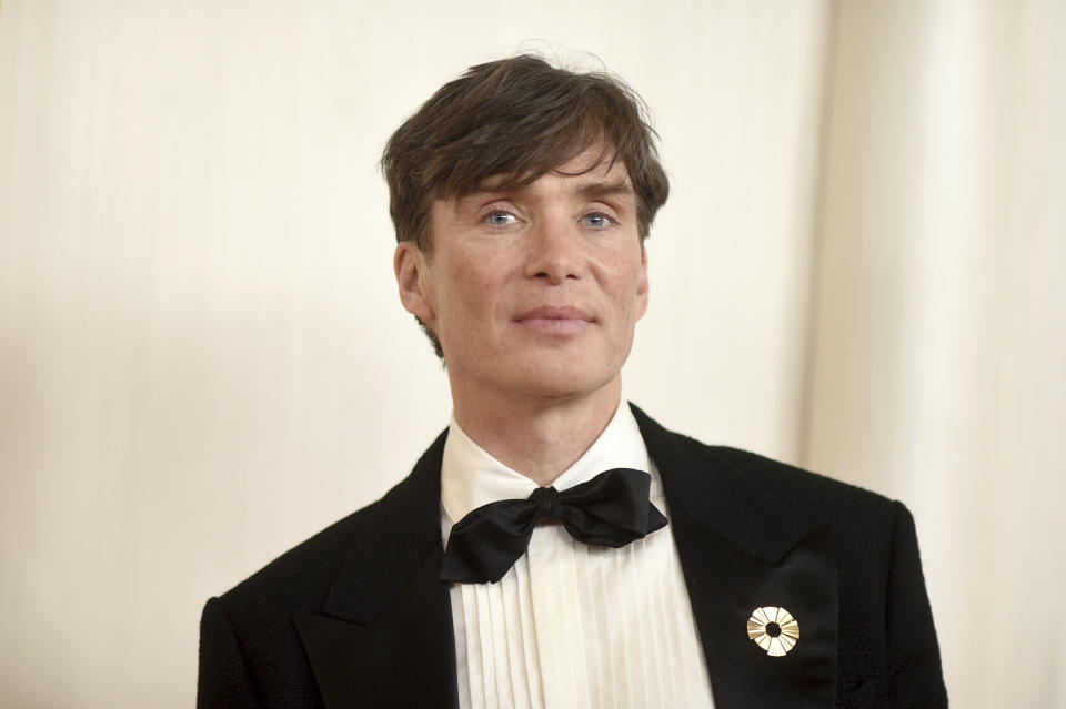 Cillian Murphy arrives at the Oscars on Sunday, March 10, 2024, at the Dolby Theatre in Los Angeles. (Photo by Richard Shotwell/Invision/AP)