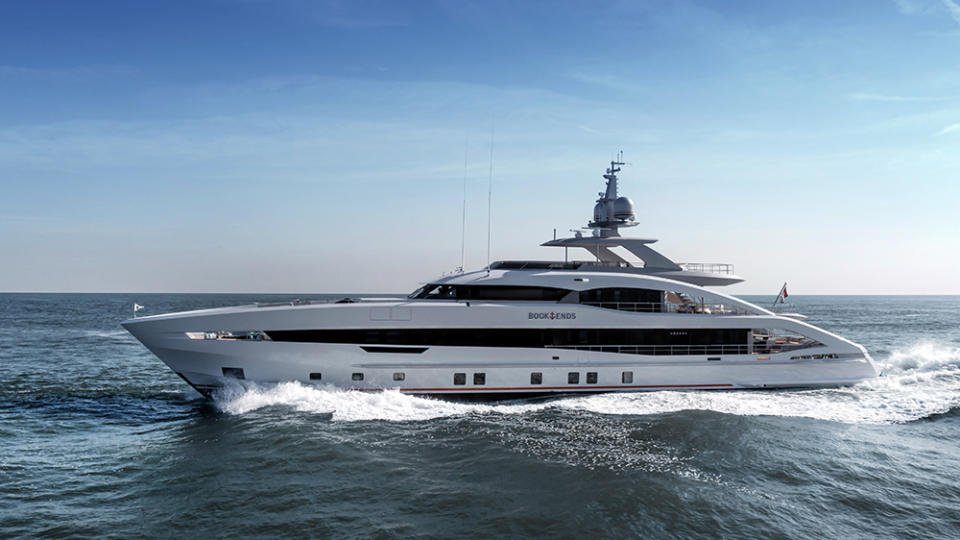 The hull’s refined shape results in efficiency gains of around 12 percent. - Credit: Heesen